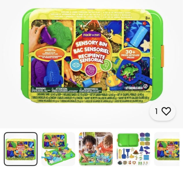 To throw out all kinetic sand?