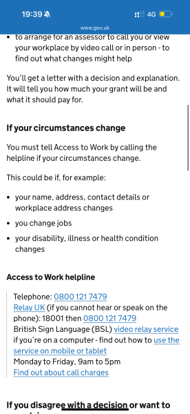 Work related - grievance