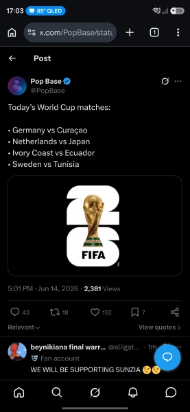 FIFA WORLD CUP 2026 - DISCUSSION AND WATCHALONG THREAD ⚽️