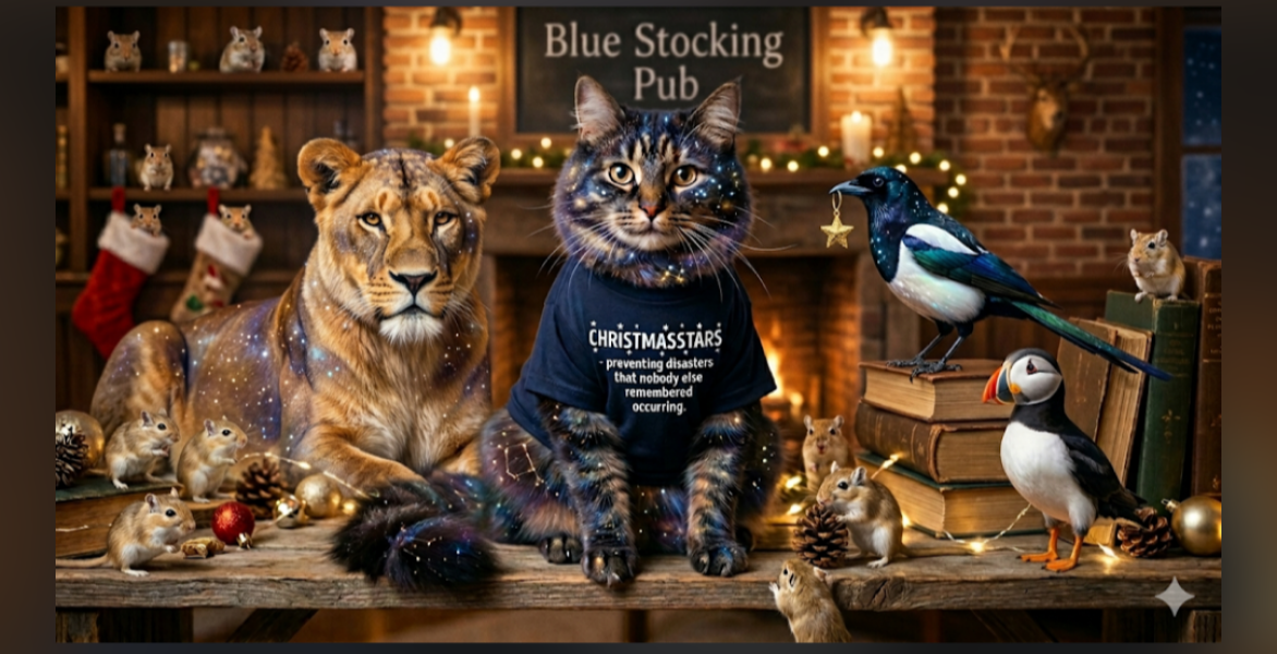 The Bluestocking Womens Pub in an Adventure with Pirates!