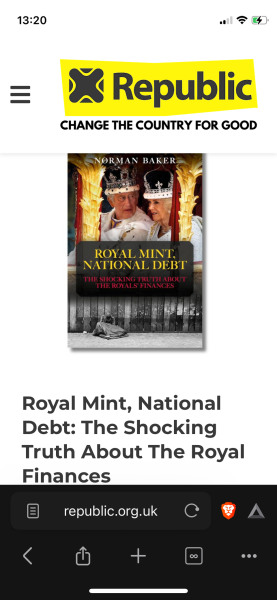 AMW continuing his effort to end the monarchy part 4