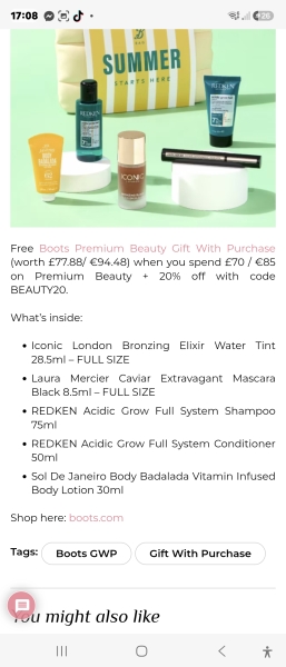 Beauty chat - freebies/gifts with purchase/offers THREAD SIXTEEN