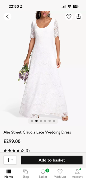 Wedding dress ideas for an older bride
