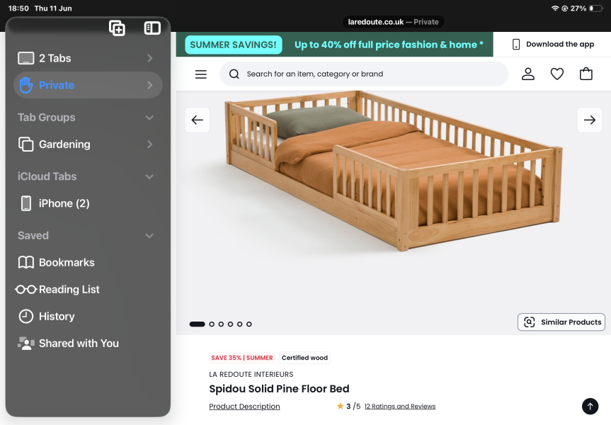 Suggestions of bed options for 3 year old child that can’t walk