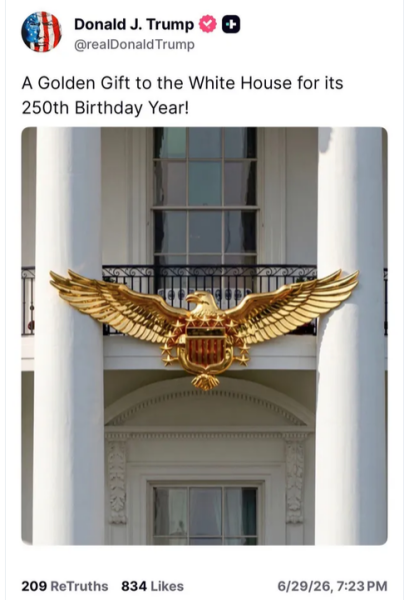 Green Is The New Blue - Trump Thread #166
