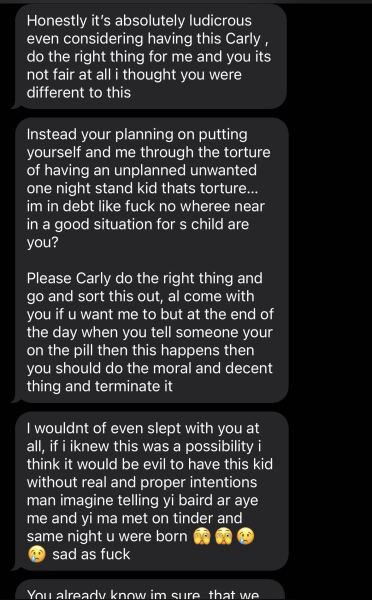 Rights as daughters primary carer