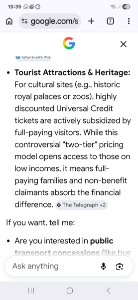 To be cheesed off with Universal Credit entry fees?