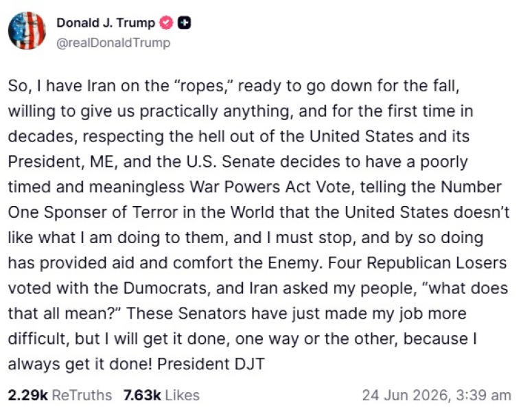 Green Is The New Blue - Trump Thread #166
