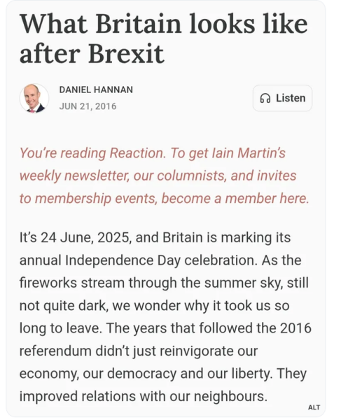 Brexit Mega Thread 16 – Who's Next?
