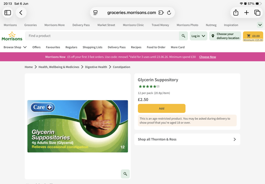 Advice for helping my unwell son with constipation before GP appointment