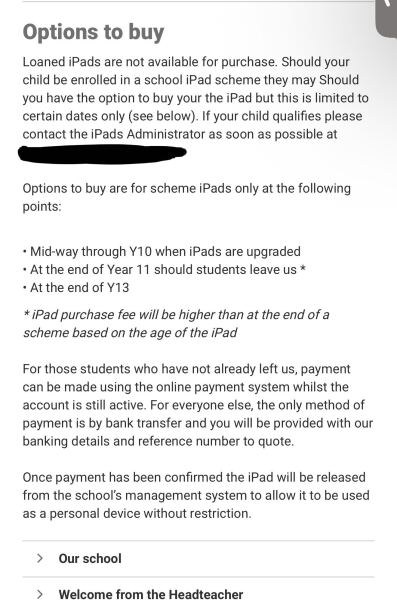 The Grammar school and their flipping iPads!