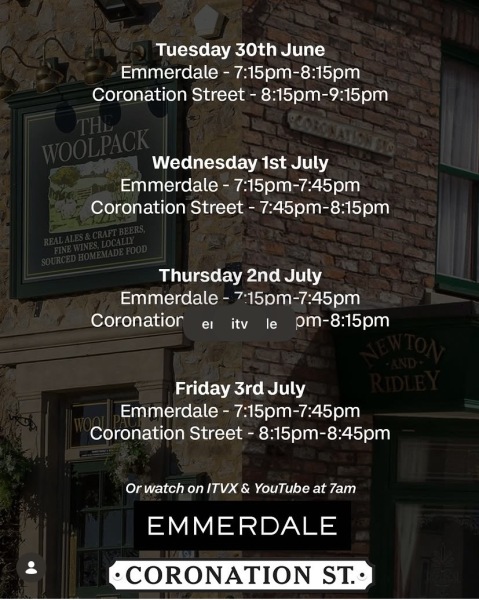 Emmerdale [ITV1 pace] ** NO SPOILERS ** Time to get Blabbermouth on the drink before Kim bags half the boozer