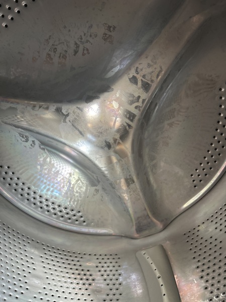 Marks in washing machine ....