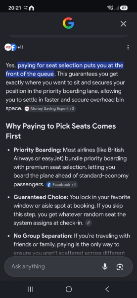 Was I wrong to move to the spare seat next to my husband?