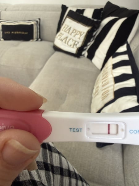 Faint line on Conceive Plus test after coil removal Squinter line eyes