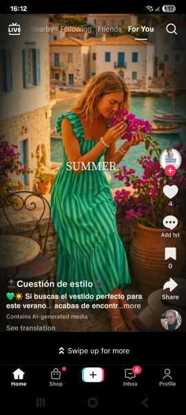 Can anyone identify this two-tone green striped dress from last night?