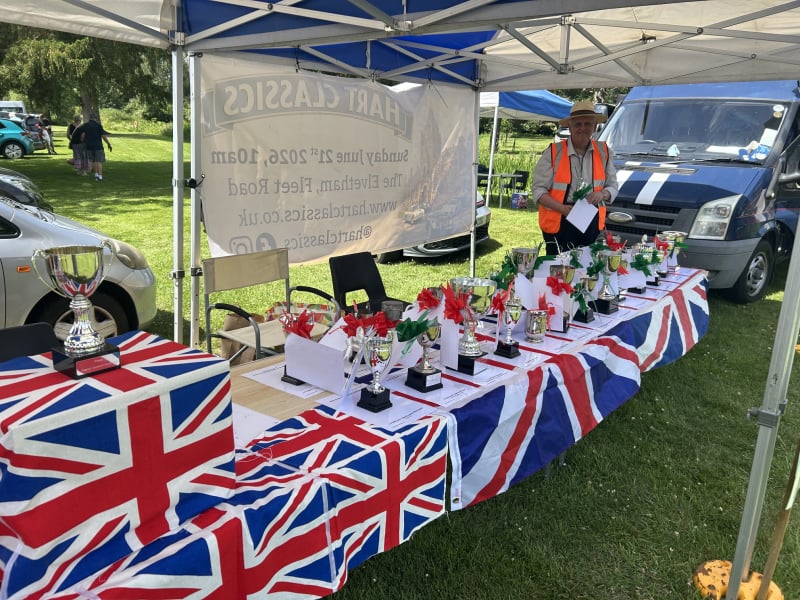 Hart Classic Car Show in aid of Hampshire Air Ambulance
