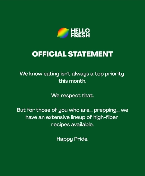 Is there less Rainbows Pride marketing shizzle this year?