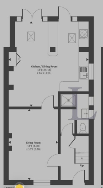 Suggestions for improving a cramped living room in a new house.