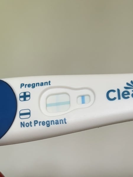 Could this be a positive pregnancy test  based on my dates?
