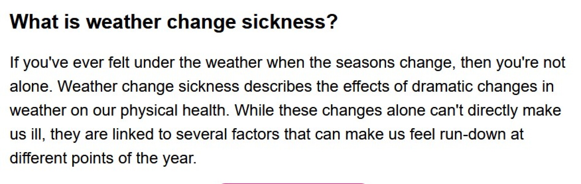 Does anyone else feel completely exhausted since the weather changed?