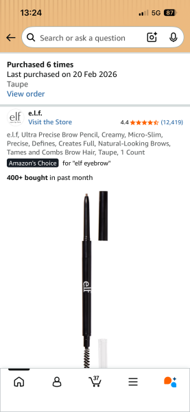 Eyebrow pencil for blondes, that isn’t red/orangey?! (And talc free?)