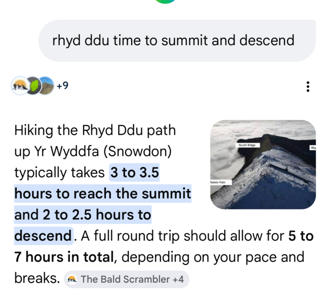 Would you let a young person climb a mountain in this weather?
