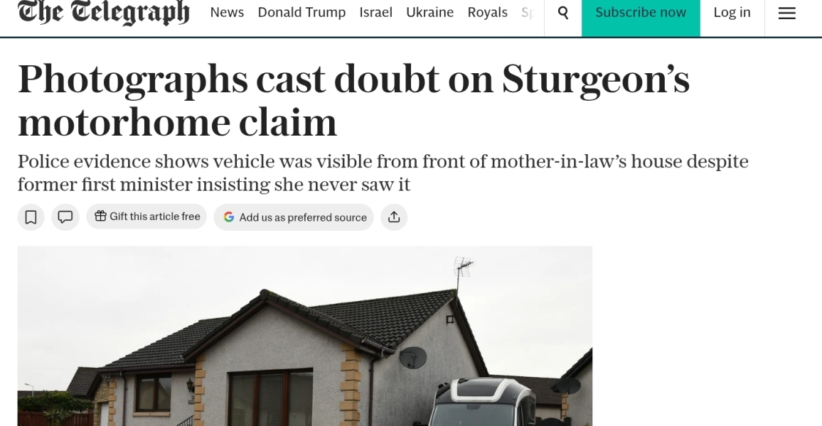 Nicola Sturgeon STILL didn't know her husband stole £400,000