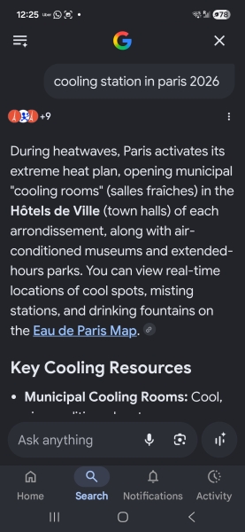Heatwave - dreading holiday in Paris next week
