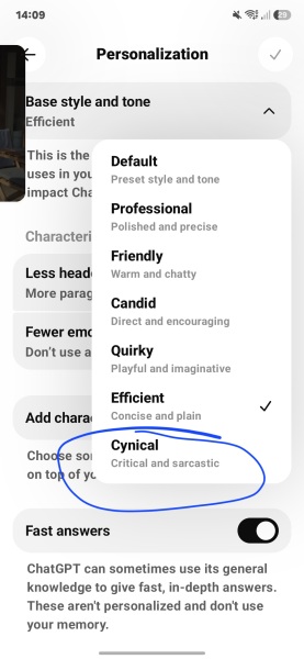 To find ChatGPT’s faux positivity and attempts to suck up irritating?