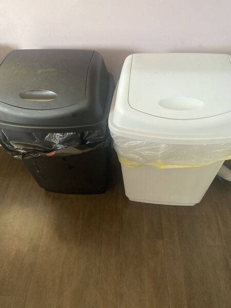 Anyone keep their recycling bins outside?