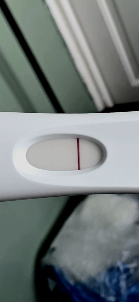Very faint positive at 6dp5dt after FET, did yours progress?