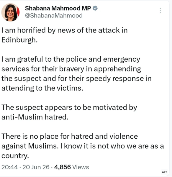 Edinburgh attack