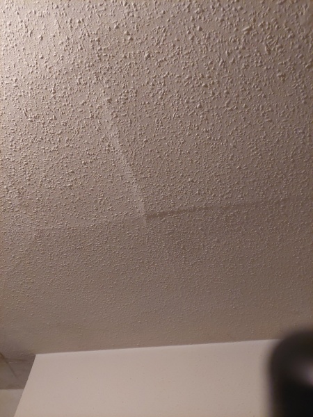 Anxiety about the ceiling collapsing