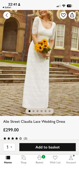 Wedding dress ideas for an older bride