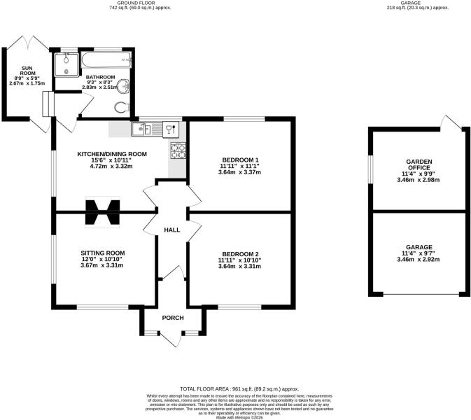 Mad to buy a two bed bungalow?