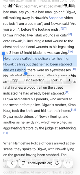 Henry Nowak - just watched the video for the first time