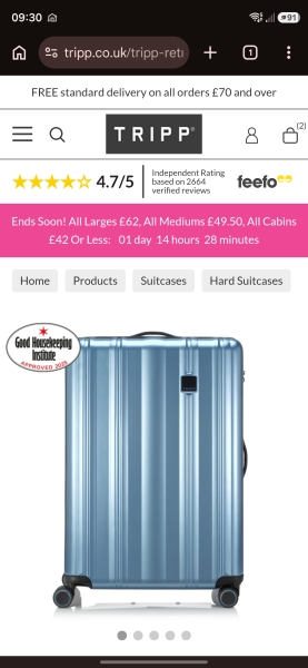 Which colour suitcase? 🤔