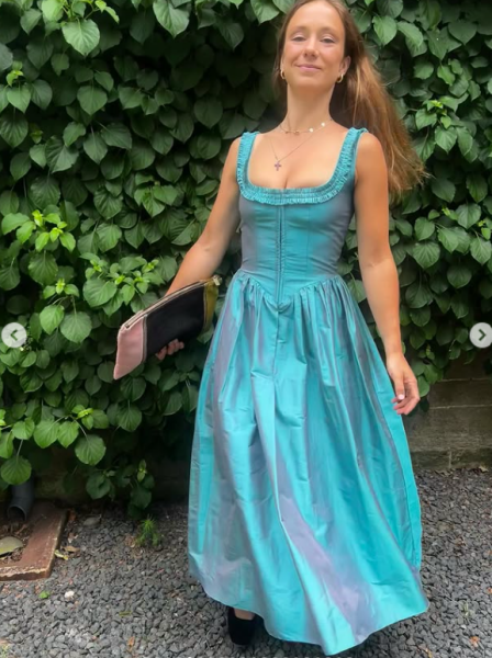 Anyone know where Lady Marina's iridescent dress is from?