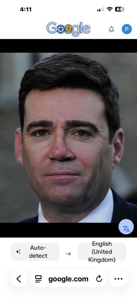To think Andy Burnham’s hairstyle is too middle of the road, he’s slightly too short, and should resign immediately after being appointed