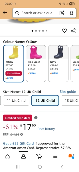 Christmas bargain prequel thread 1