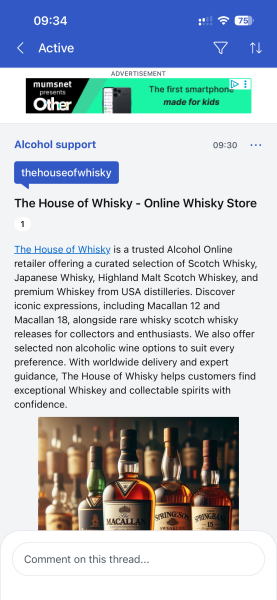 To say everyone should boycott House of Whisky