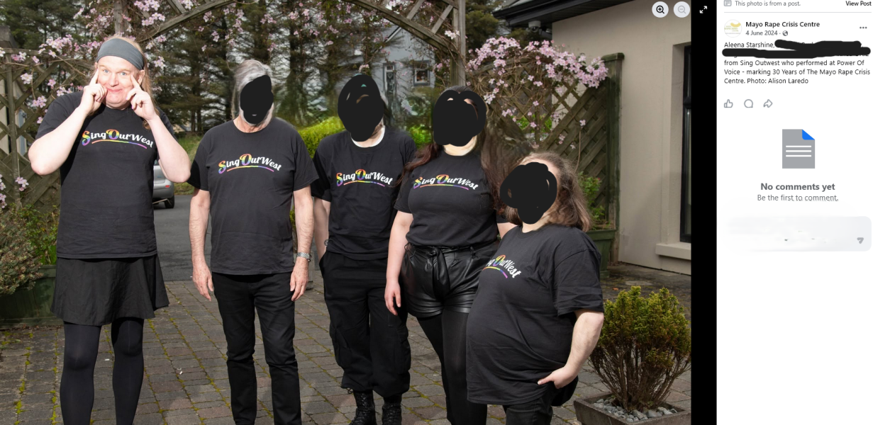 Ireland - "Transgender childcare worker sacked for offering child 'a free kiss' as a prize"