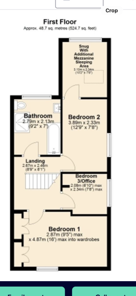 Could this upstairs layout work for a family of four?