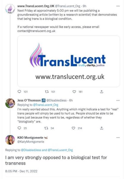 Is being trans a 'disease'/mental health issue?