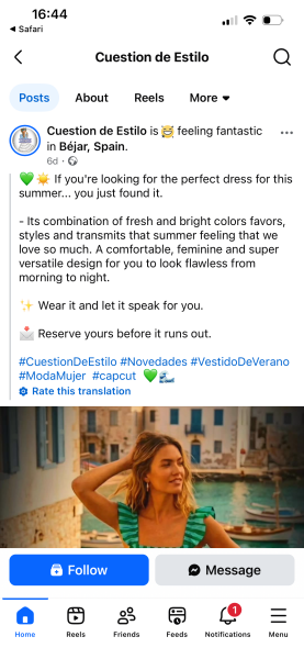 Can anyone identify this two-tone green striped dress from last night?