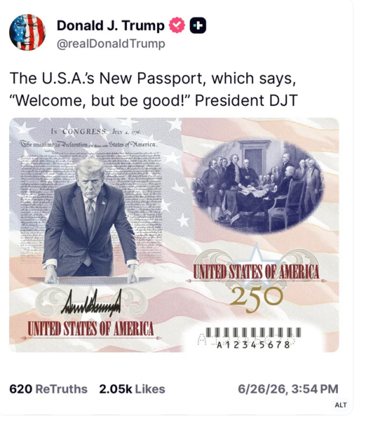 Green Is The New Blue - Trump Thread #166