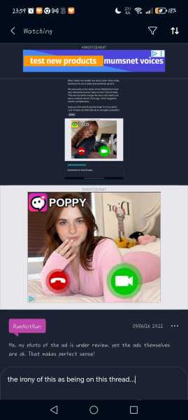 18+ ads