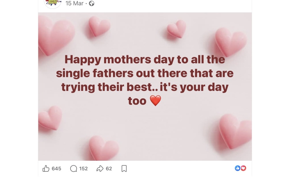 Why do single mothers always make fathers day about them?