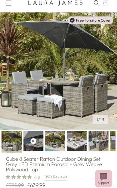 Where did you buy your Rattan garden furniture